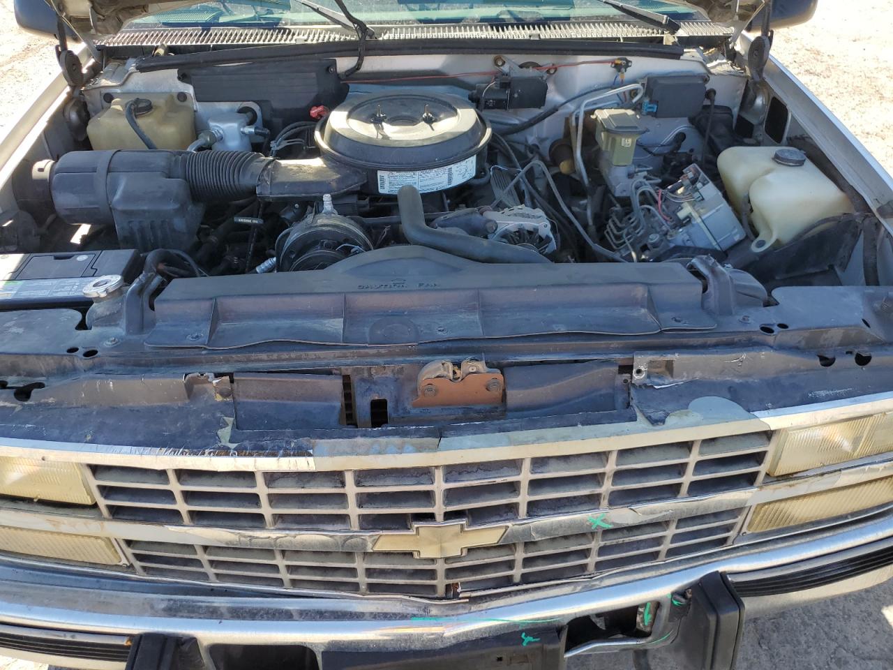 1993 Chevrolet Suburban K2500 Gray vin: 1GNGK26NXPJ409433