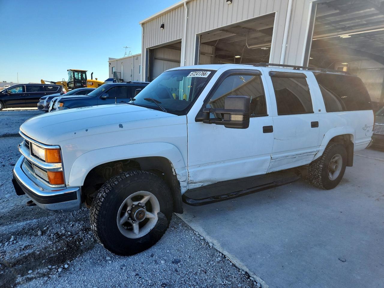 1995 Chevrolet Suburban K2500 White vin: 1GNGK26NXSJ312550