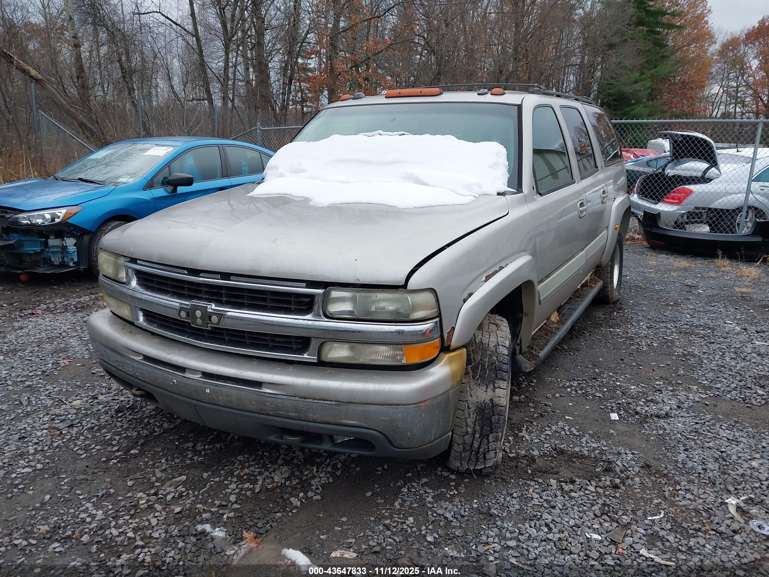 2005 Chevrolet Suburban 2500 Lt Серебряный vin: 1GNGK26UX5R124706