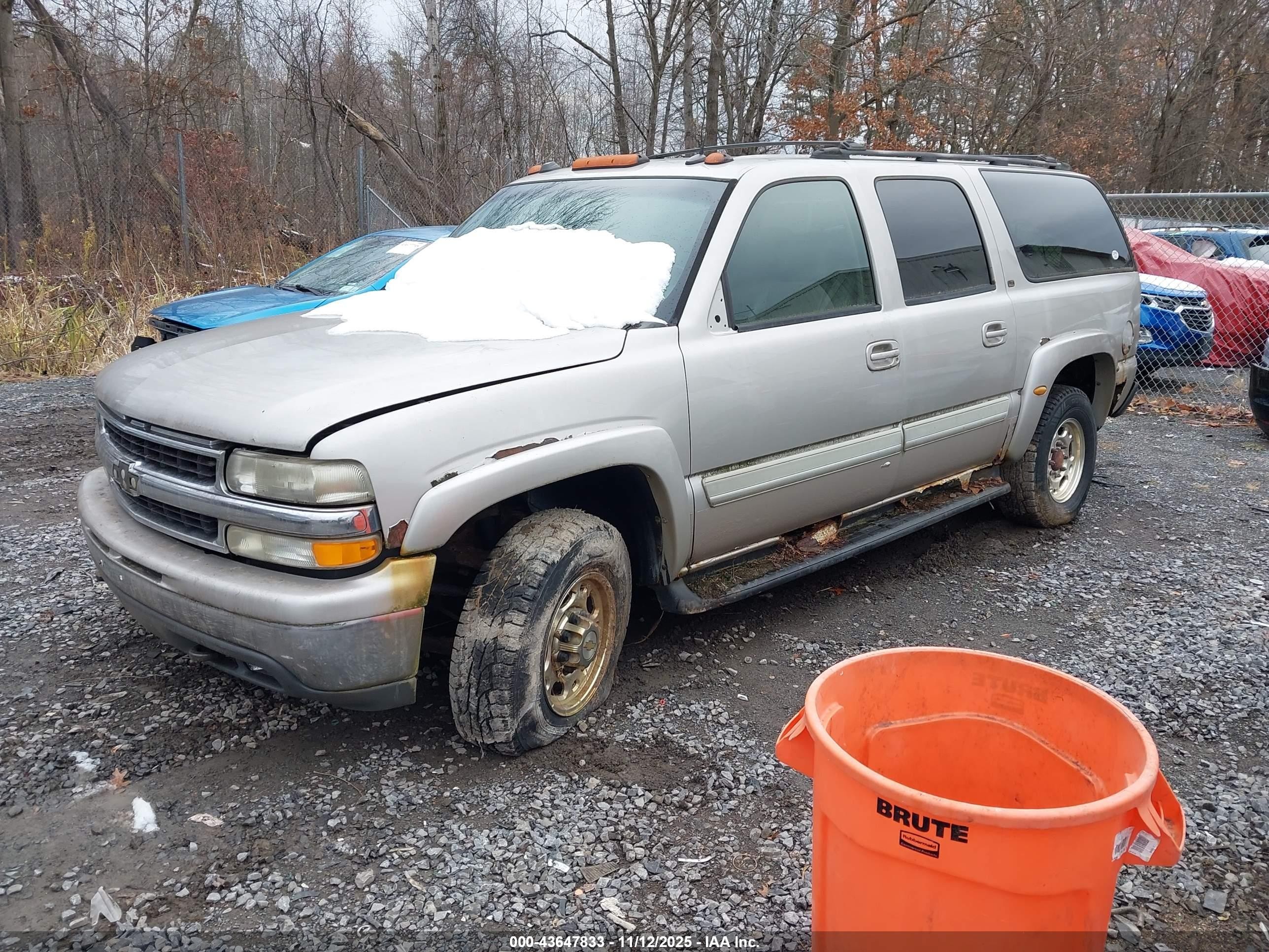2005 Chevrolet Suburban 2500 Lt Серебряный vin: 1GNGK26UX5R124706