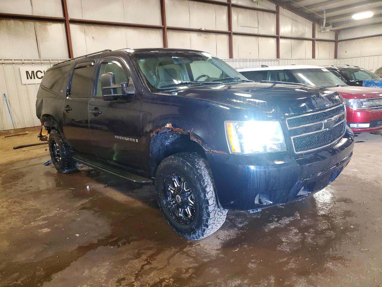 2009 Chevrolet Suburban K2500 Ls Blue vin: 1GNGK46K19R150997