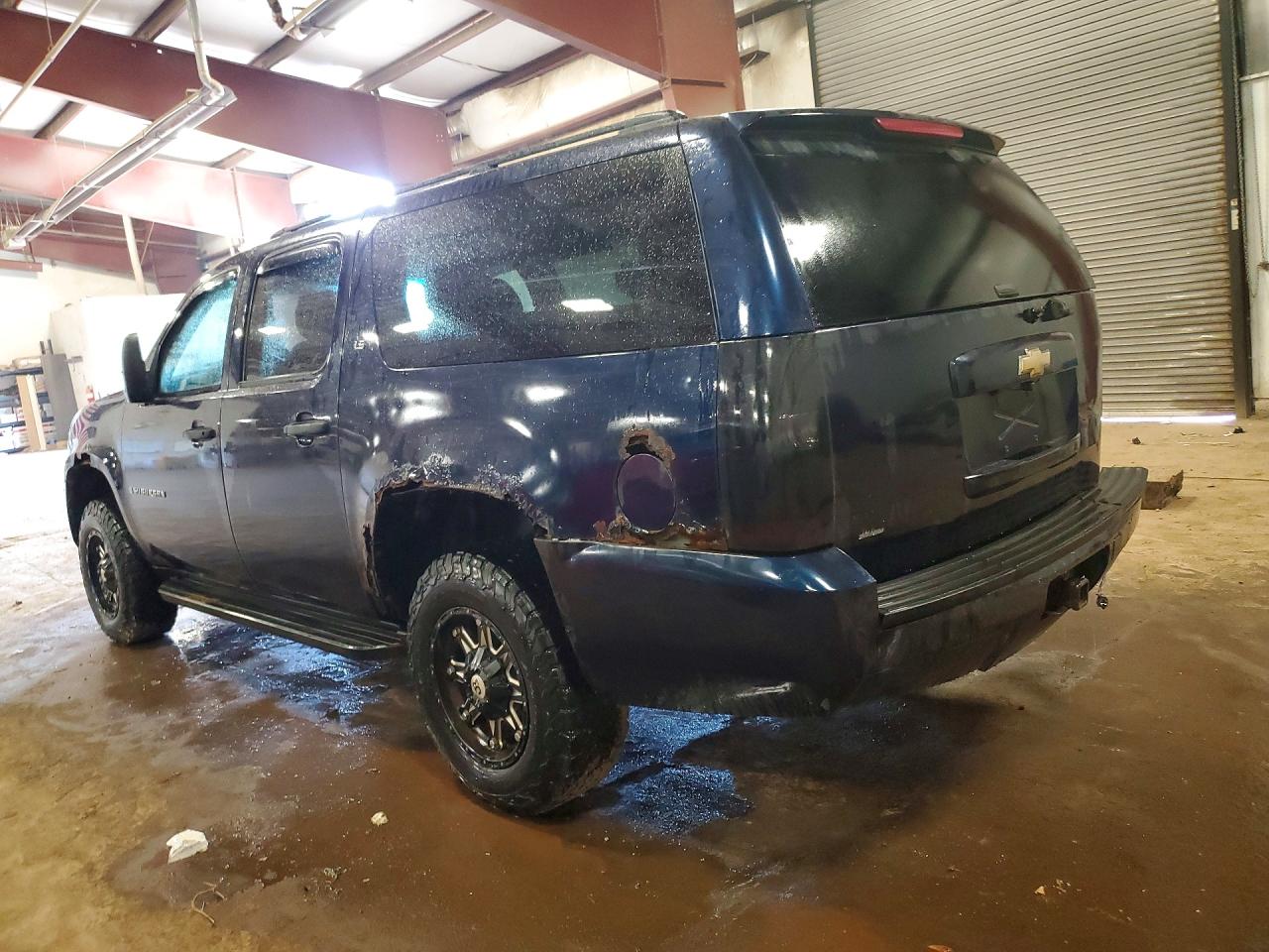 2009 Chevrolet Suburban K2500 Ls Blue vin: 1GNGK46K19R150997