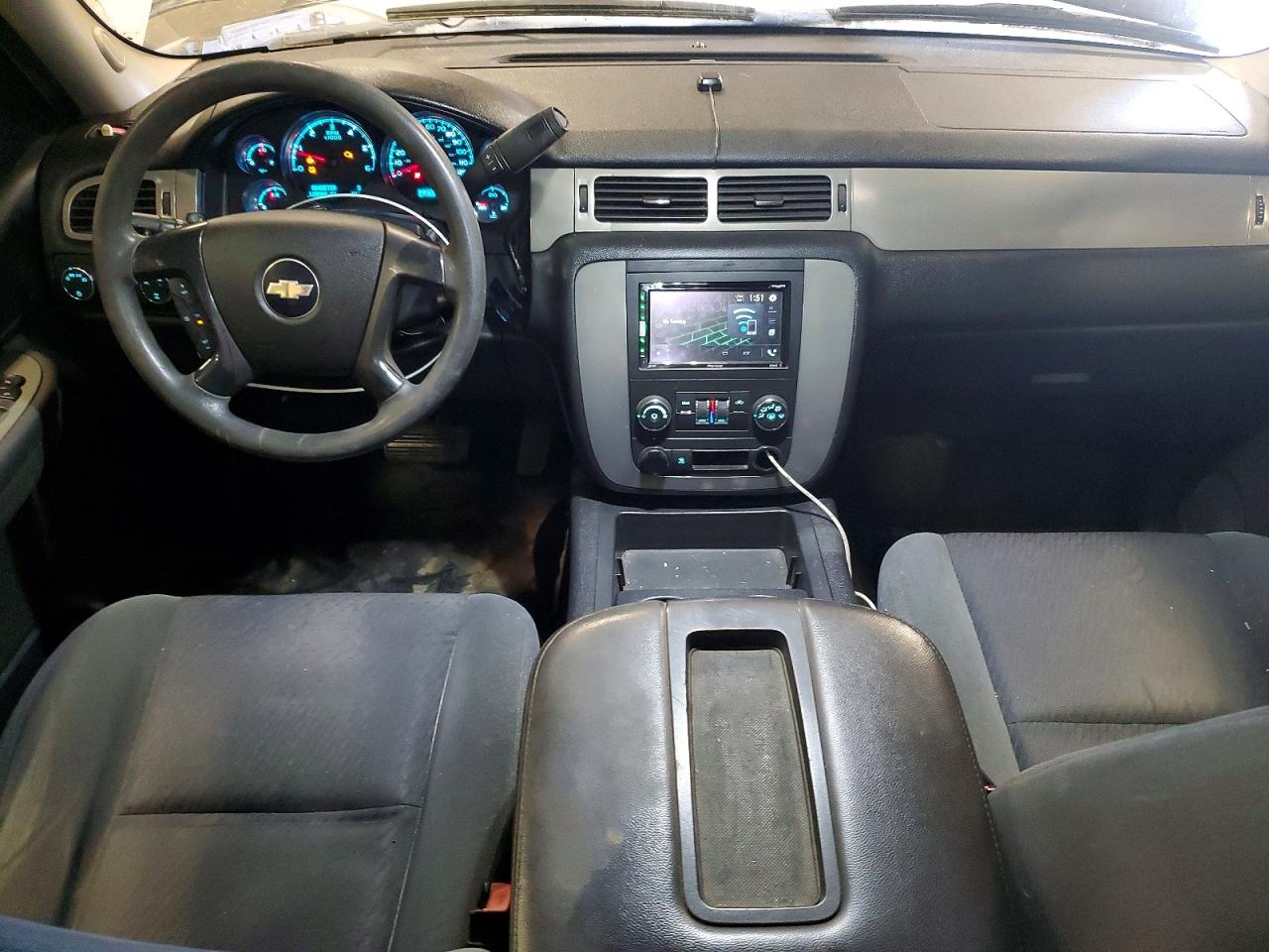 2009 Chevrolet Suburban K2500 Ls Blue vin: 1GNGK46K19R150997