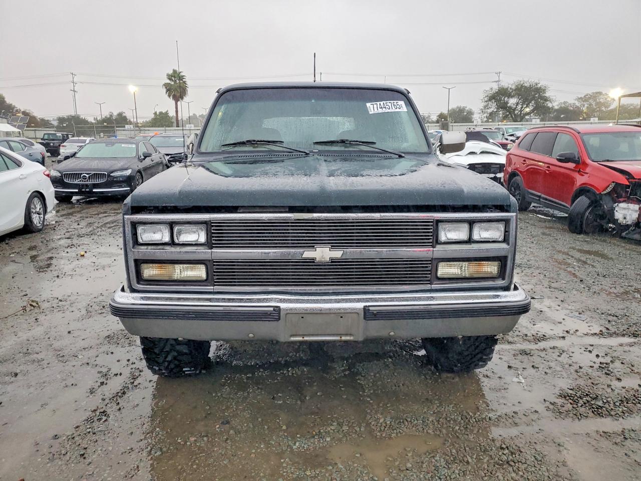 1989 Chevrolet Suburban R2500 Black vin: 1GNGR26N4KF194123