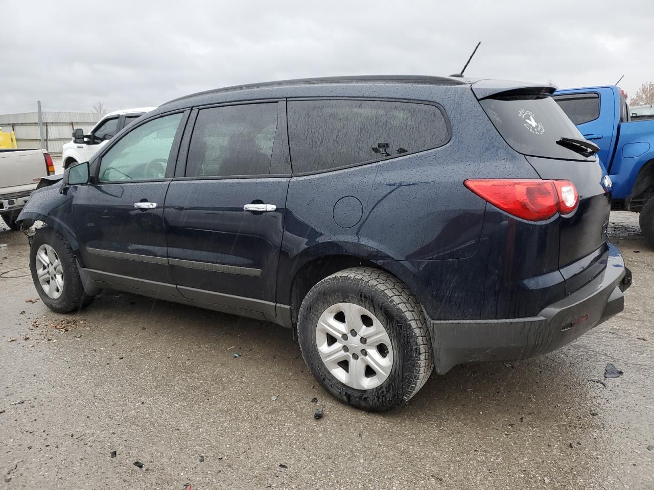 2011 Chevrolet Traverse Ls Синий vin: 1GNKREED2BJ154303