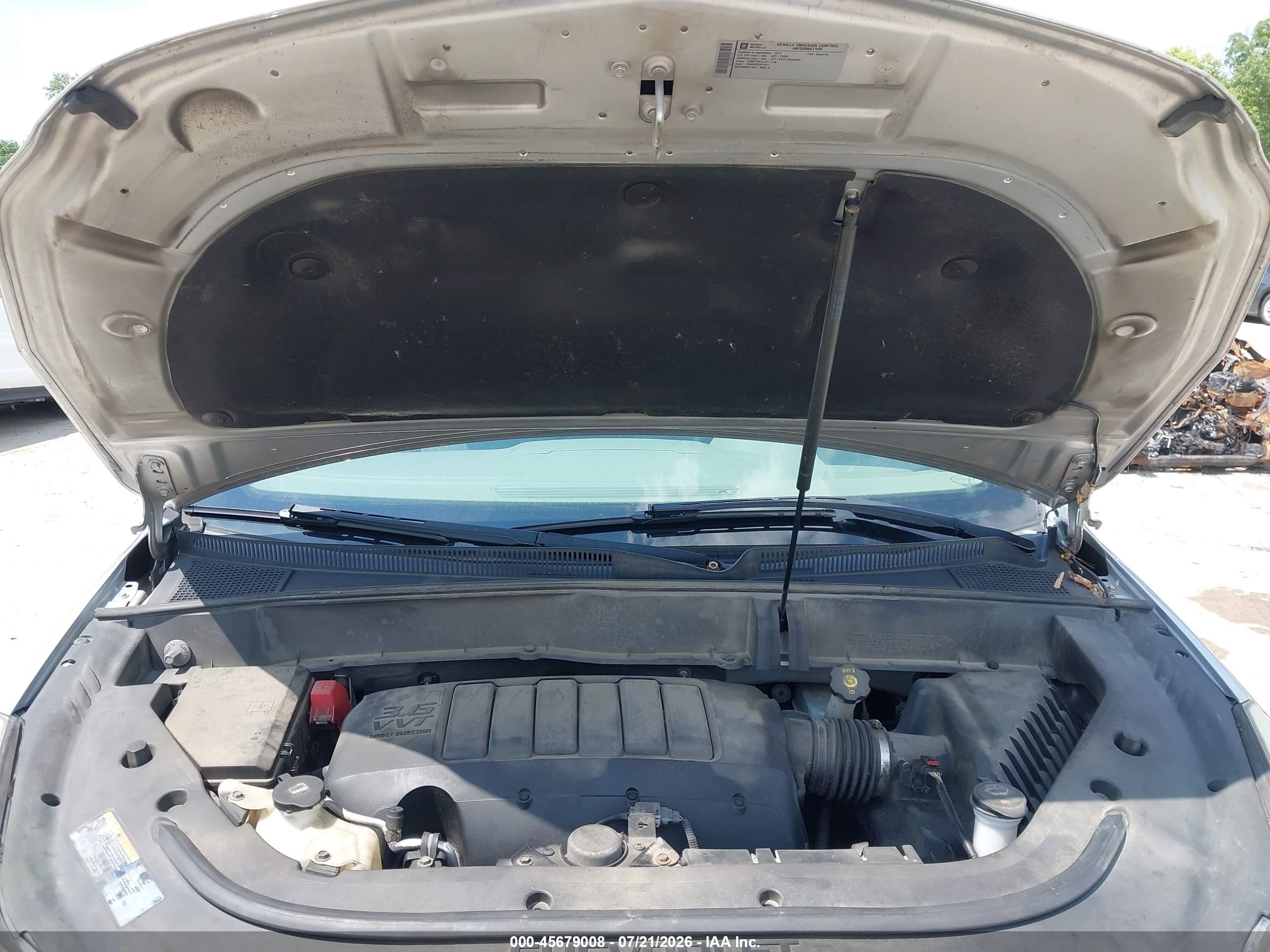 2012 Chevrolet Traverse Ls Silver vin: 1GNKREED9CJ409675