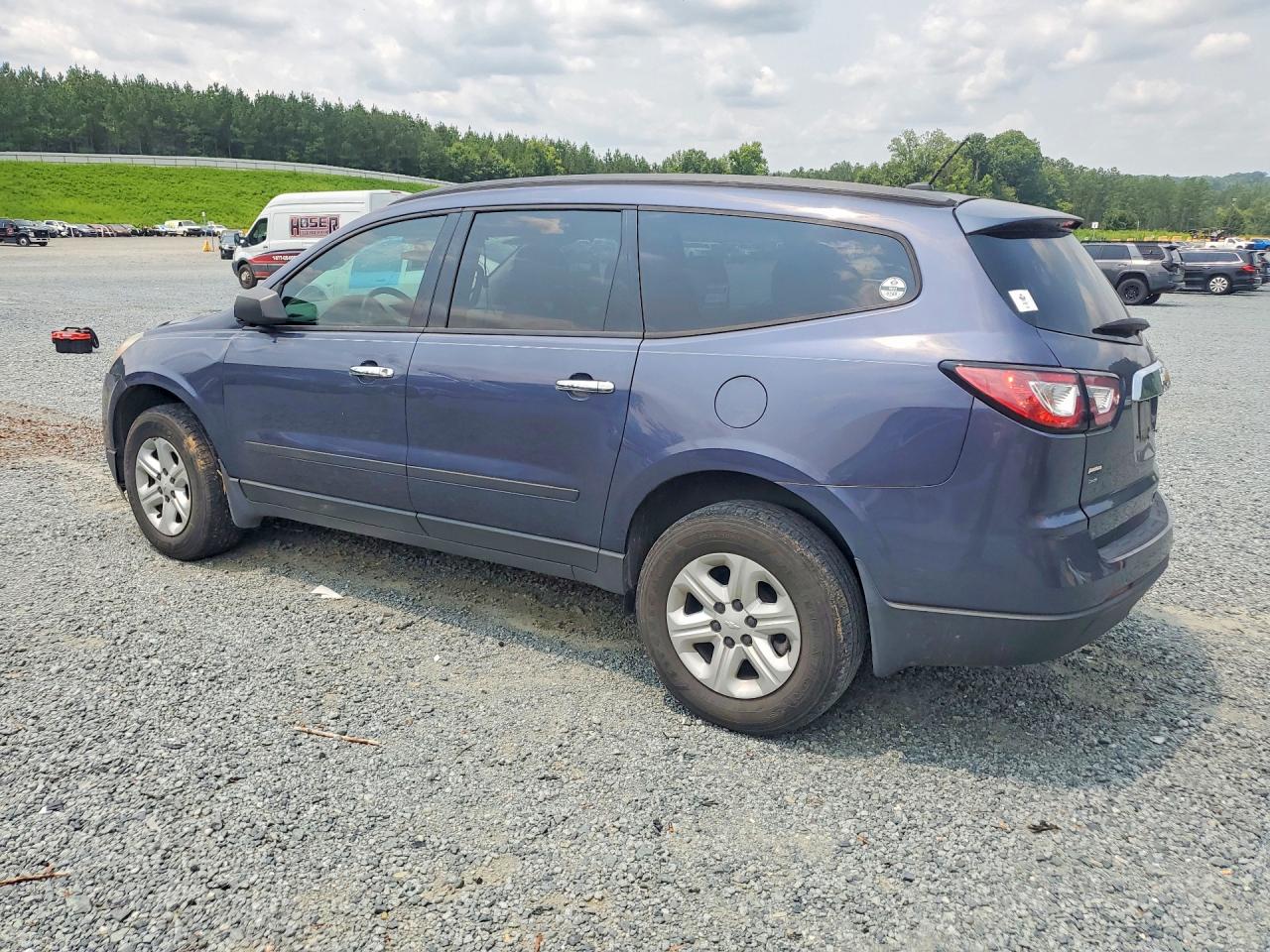 2014 Chevrolet Traverse Ls Purple vin: 1GNKRFED0EJ202617