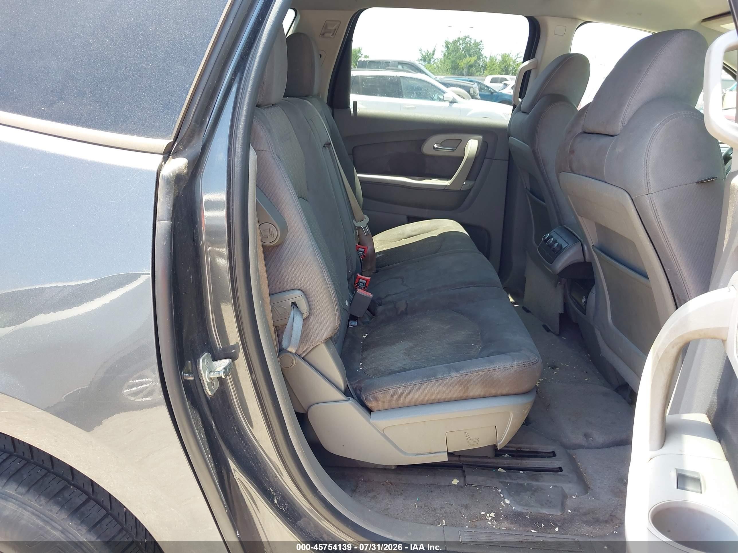 2012 Chevrolet Traverse Ls Черный vin: 1GNKRFED1CJ359666