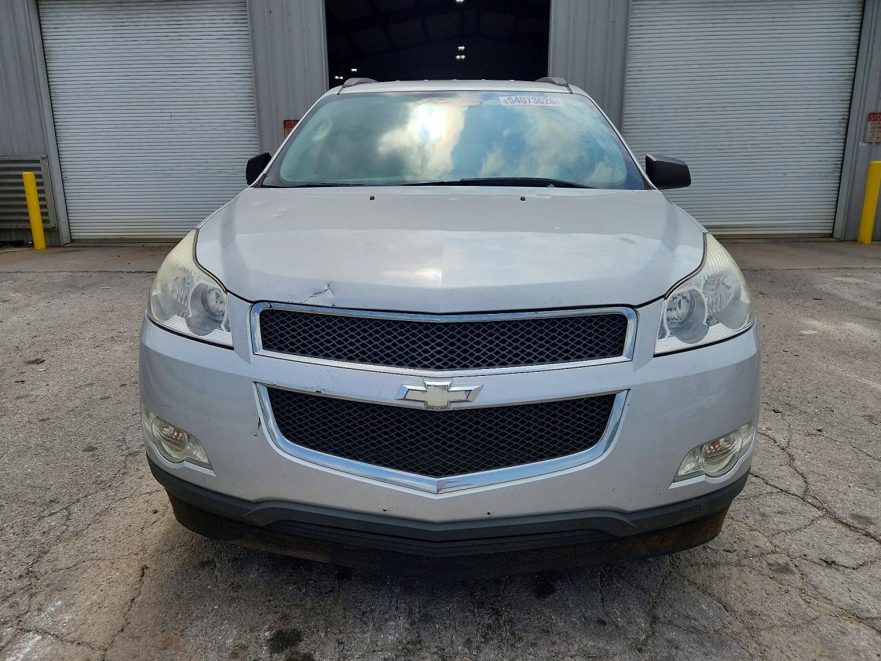 2012 Chevrolet Traverse Ls Silver vin: 1GNKRFED2CJ375391