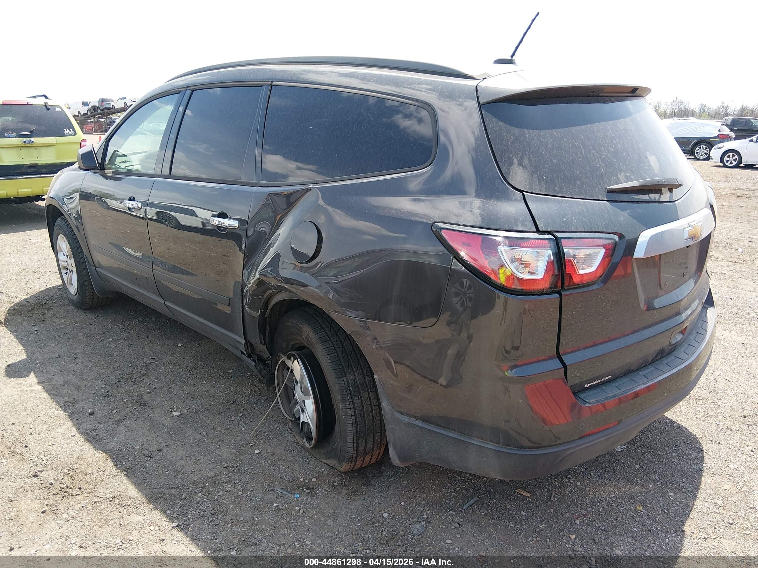2015 Chevrolet Traverse Ls Blue vin: 1GNKRFED5FJ341482