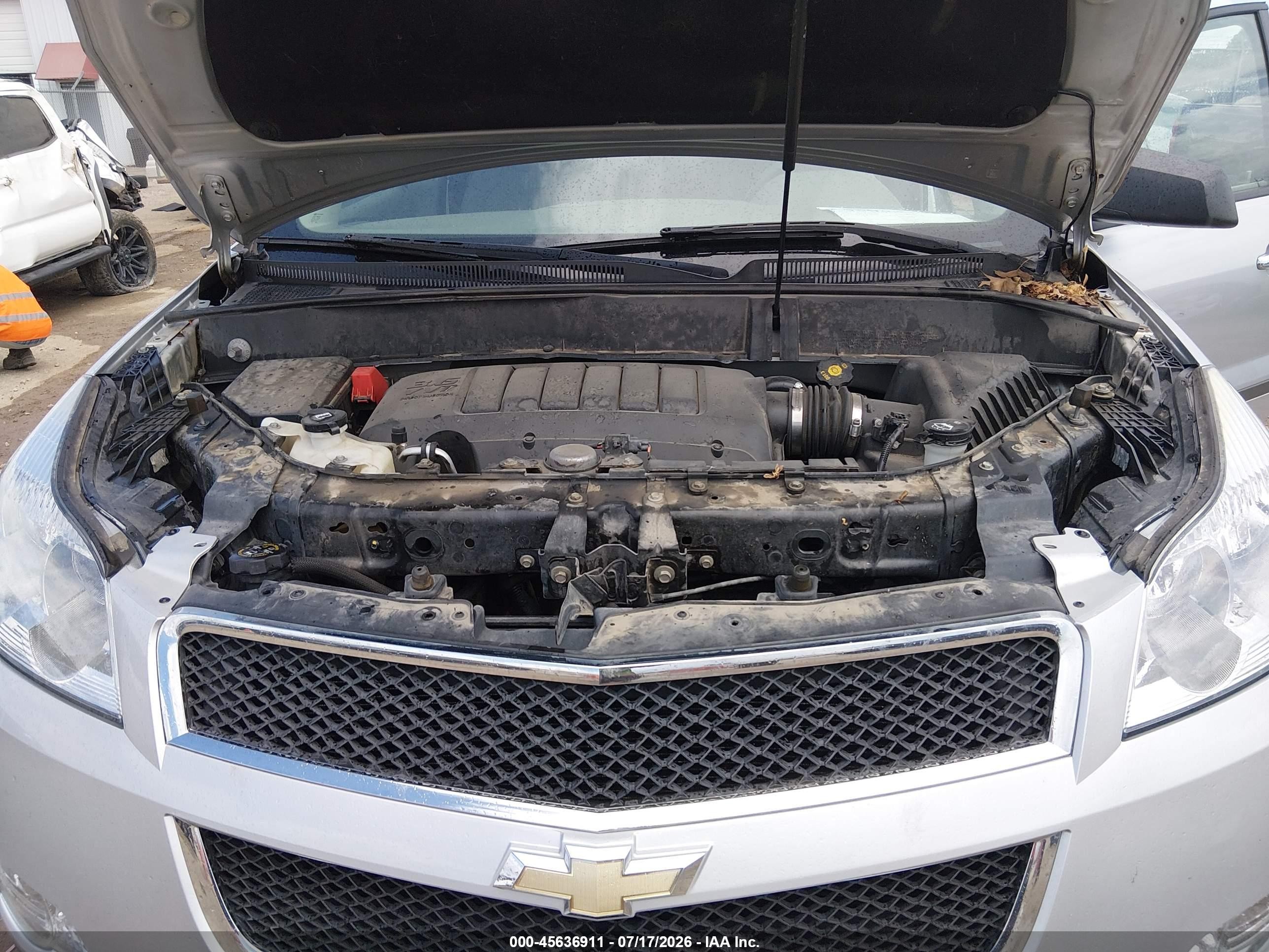 2012 Chevrolet Traverse Ls Gray vin: 1GNKRFED8CJ274730