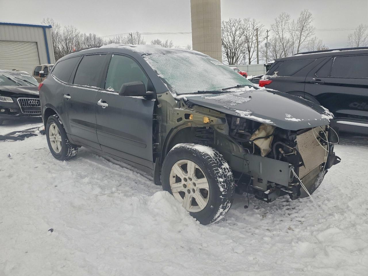 2012 Chevrolet Traverse Ls Угольный vin: 1GNKRFED9CJ368406