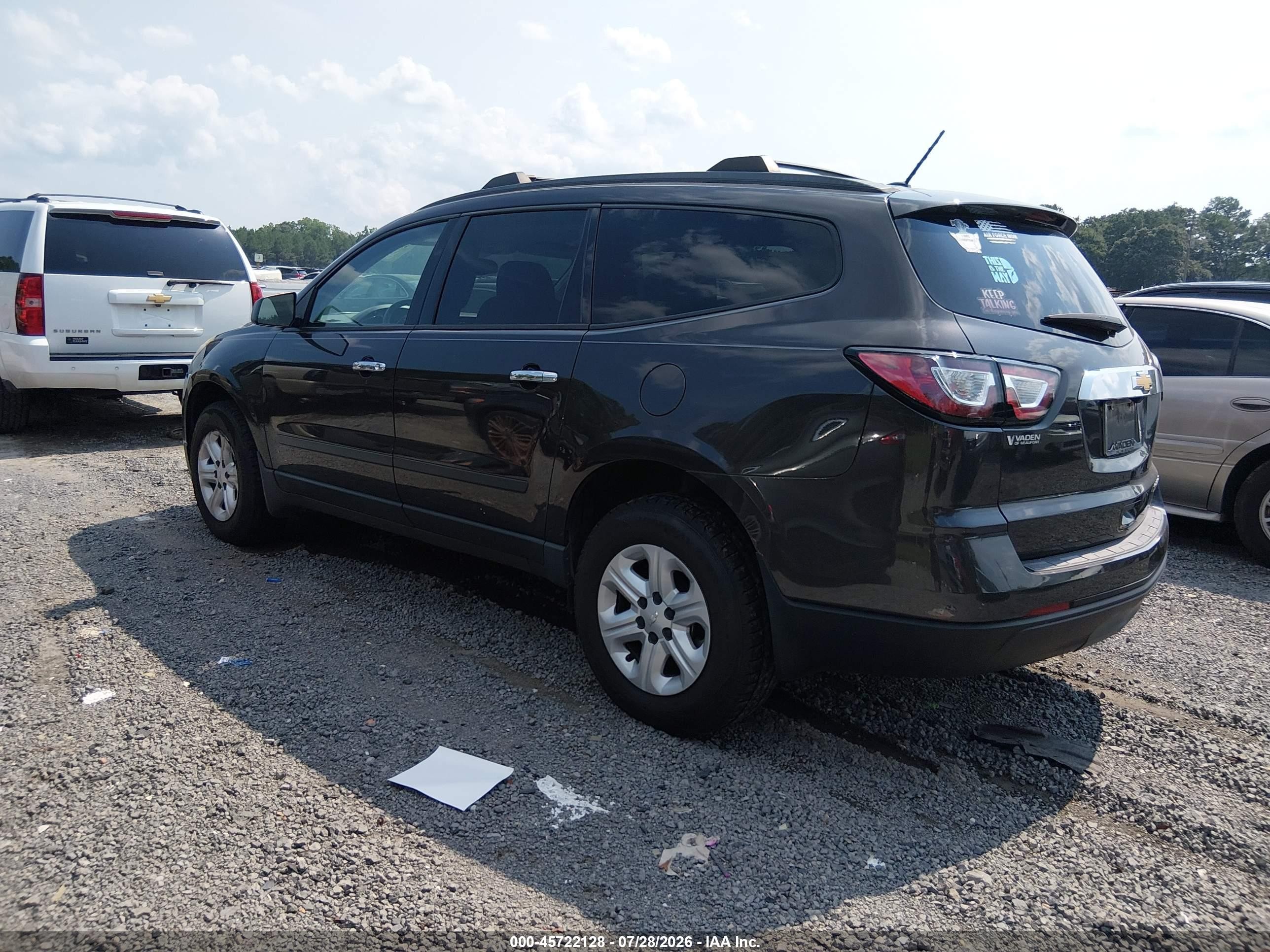 2015 Chevrolet Traverse Ls Dark Brown vin: 1GNKRFED9FJ376591