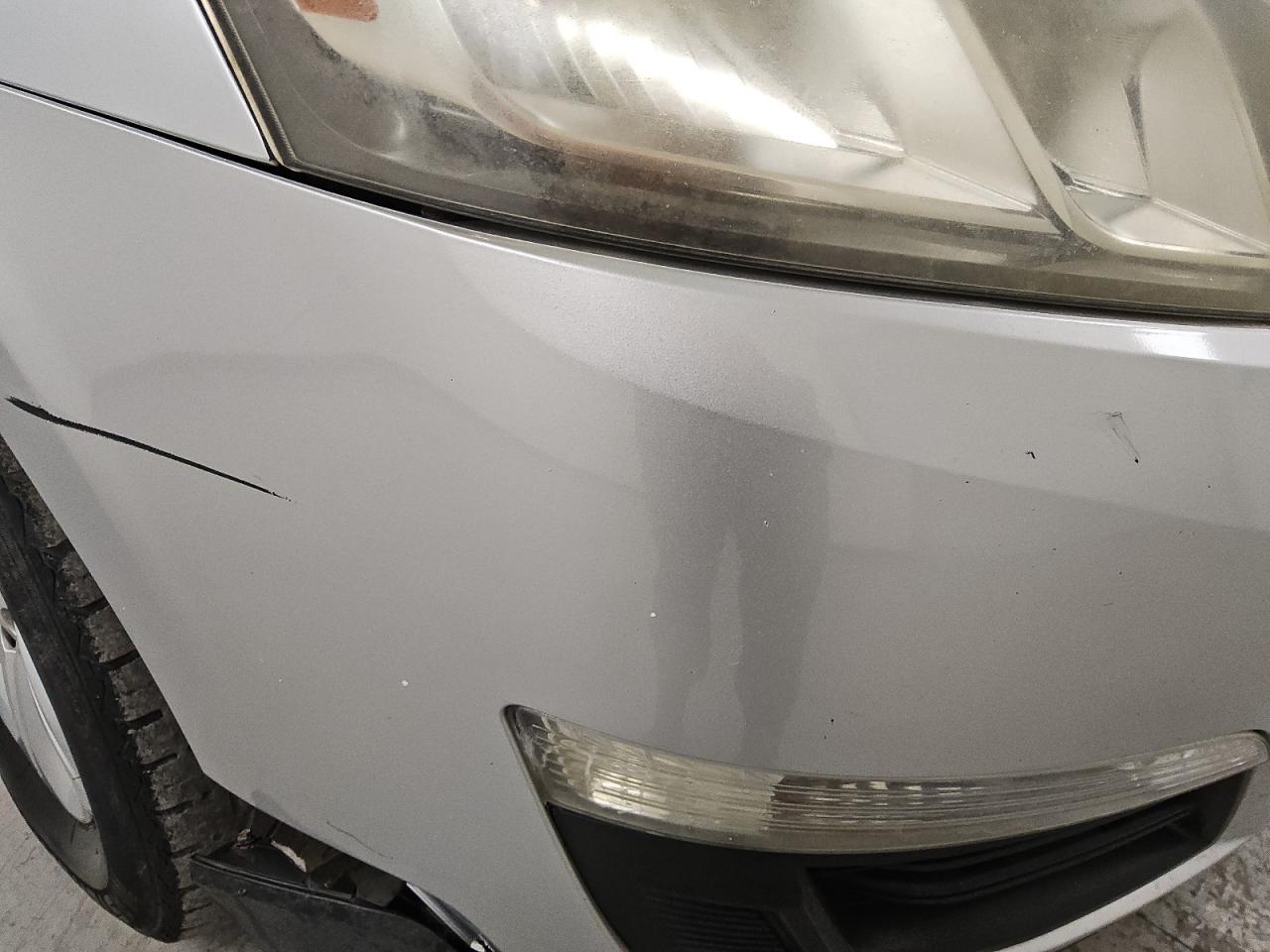 2015 Chevrolet Traverse Ls Silver vin: 1GNKRFEDXFJ344703 Damage: Front Bumper Cover Lower, Broken, Replacement Required