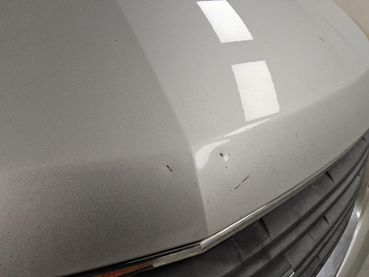 2015 Chevrolet Traverse Ls Silver vin: 1GNKRFEDXFJ344703 Damage: Hood, Dent(S) W/ Paint Dmg, 1/2 To 1 Inch