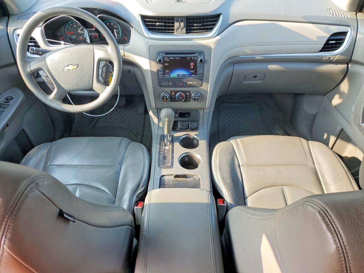 2015 Chevrolet Traverse Ls Blue vin: 1GNKRFKD1FJ213633