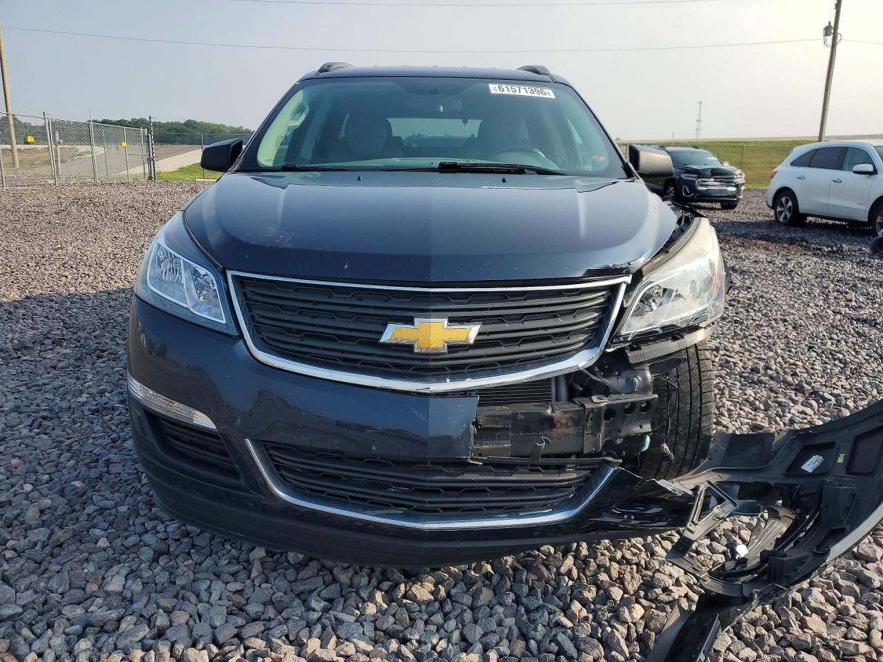2015 Chevrolet Traverse Ls Blue vin: 1GNKRFKD1FJ213633
