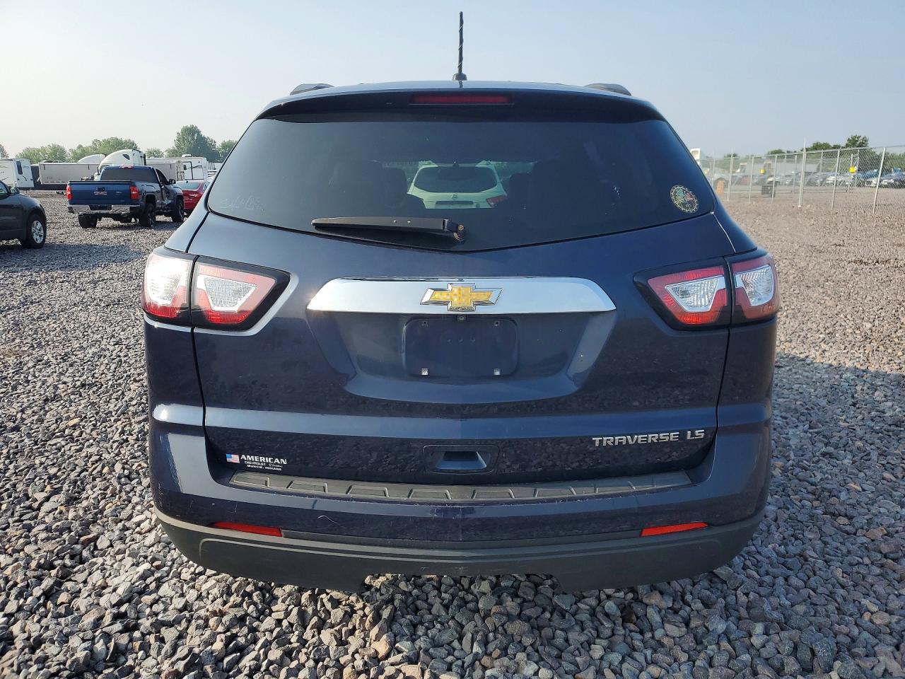 2015 Chevrolet Traverse Ls Blue vin: 1GNKRFKD1FJ213633