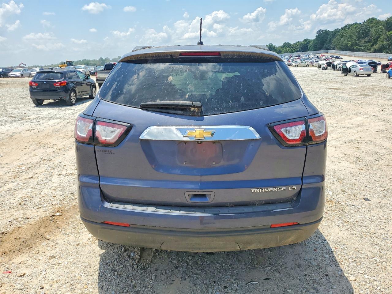 2014 Chevrolet Traverse Ls Синий vin: 1GNKRFKD2EJ234098