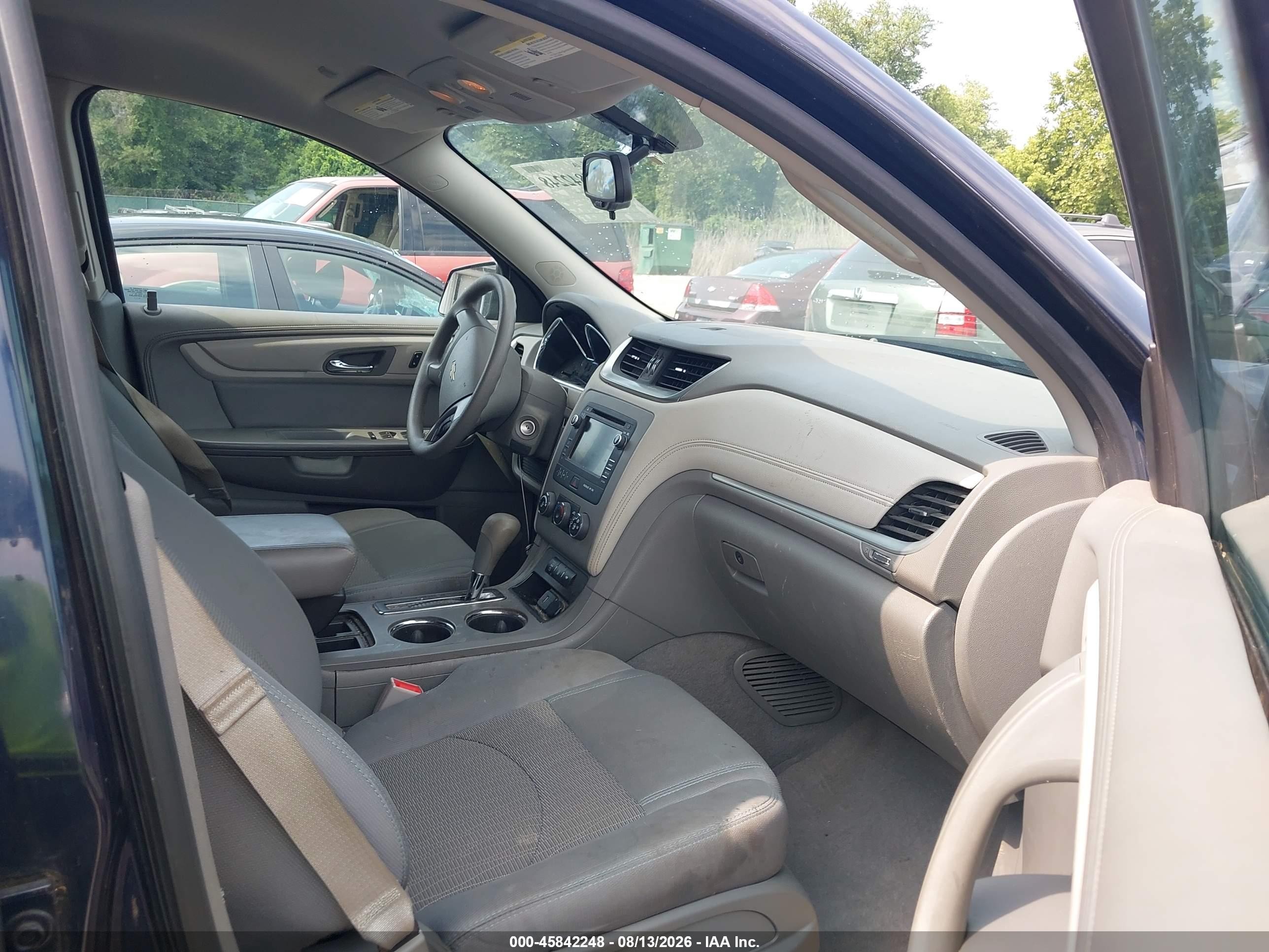 2015 Chevrolet Traverse Ls Dark Blue vin: 1GNKRFKD2FJ185356