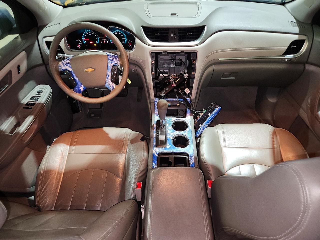 2014 Chevrolet Traverse Ls Gray vin: 1GNKRFKD4EJ246785