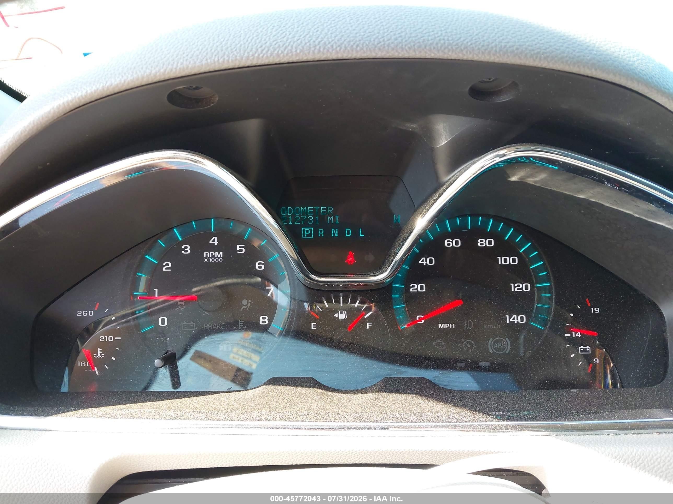 2014 Chevrolet Traverse Ls White vin: 1GNKRFKD8EJ277599