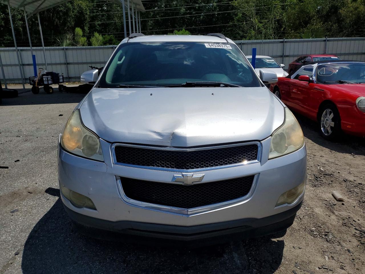2012 Chevrolet Traverse Lt Silver vin: 1GNKRGED0CJ117005