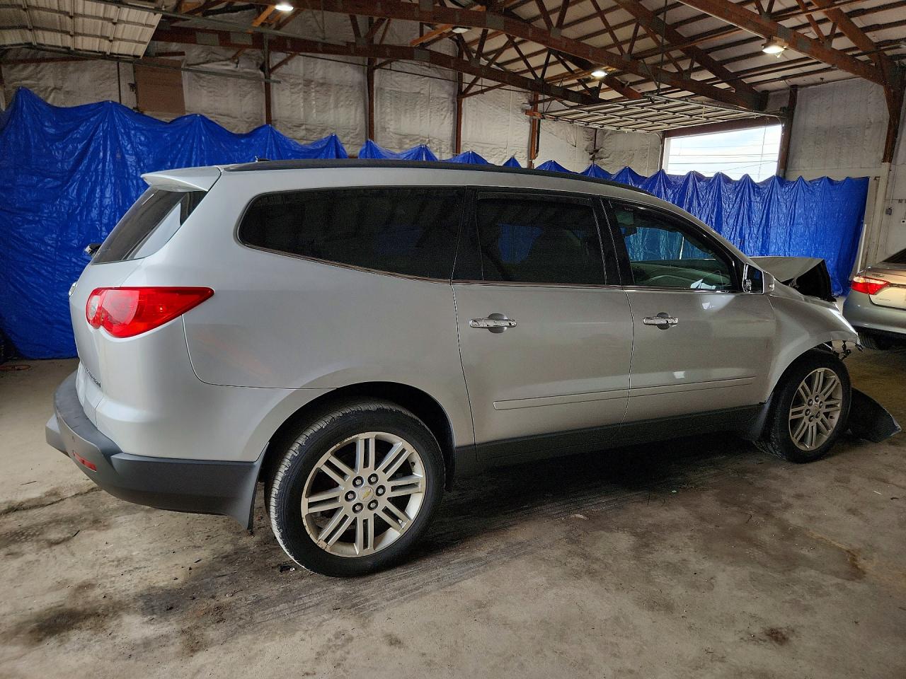 2012 Chevrolet Traverse Lt Silver vin: 1GNKRGED0CJ154801