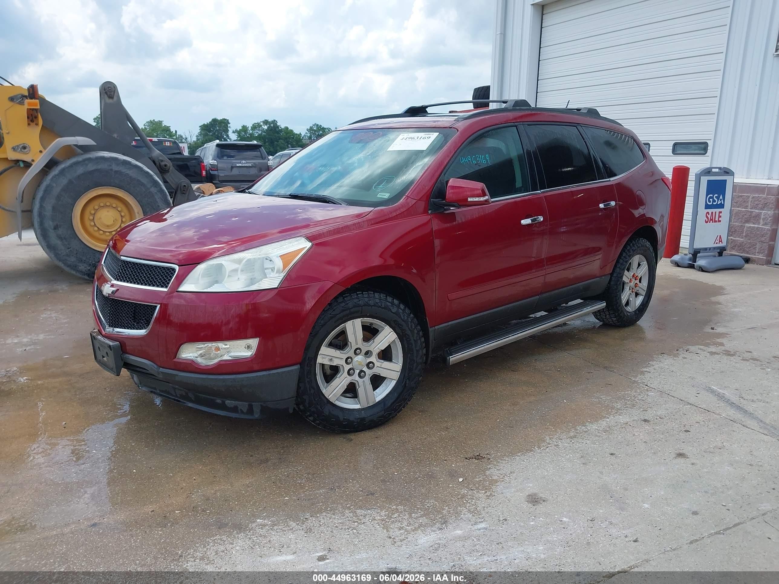 2011 Chevrolet Traverse 1lt Red vin: 1GNKRGED1BJ332004