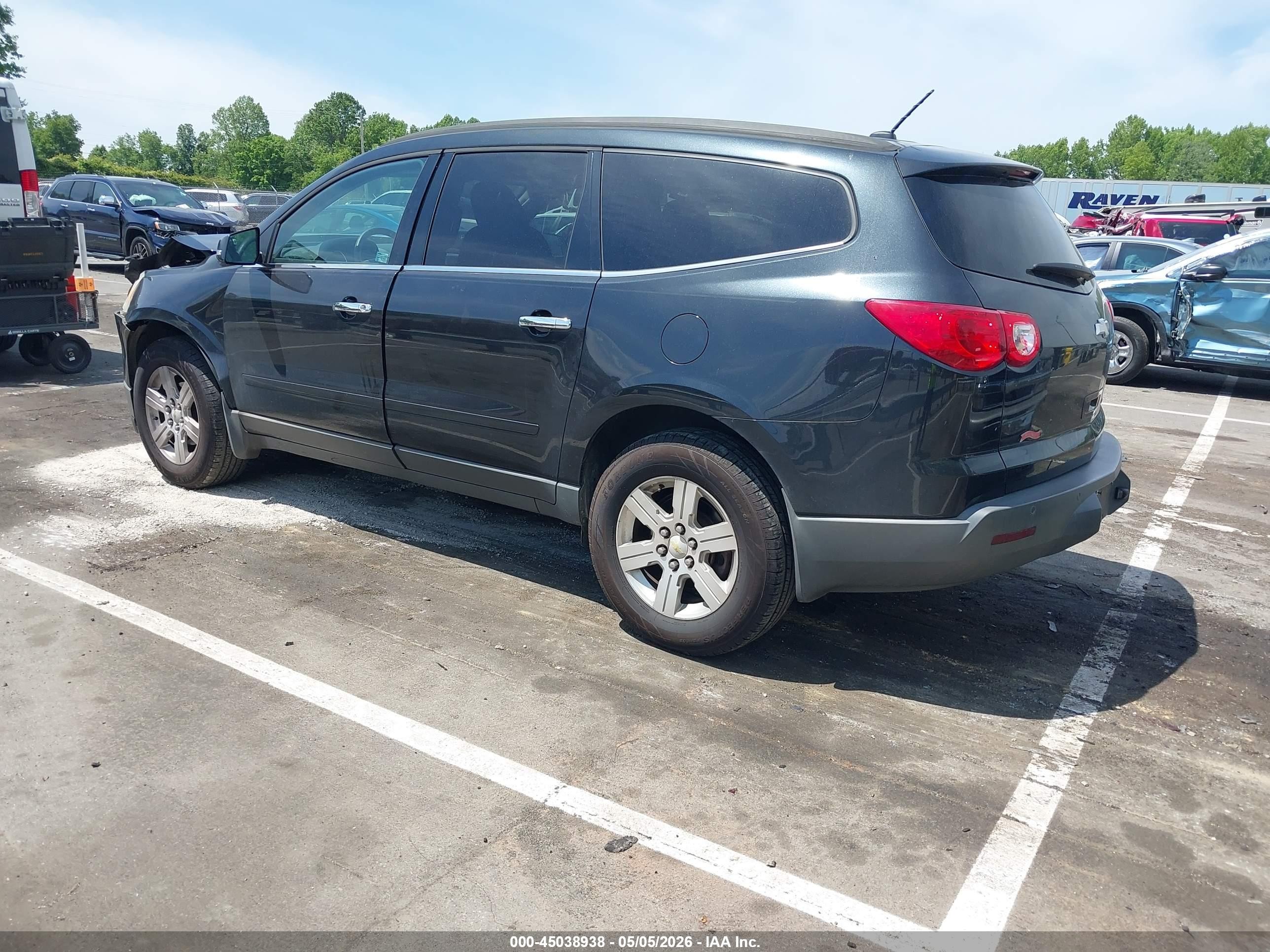 2012 Chevrolet Traverse 1lt Серый vin: 1GNKRGED2CJ254012