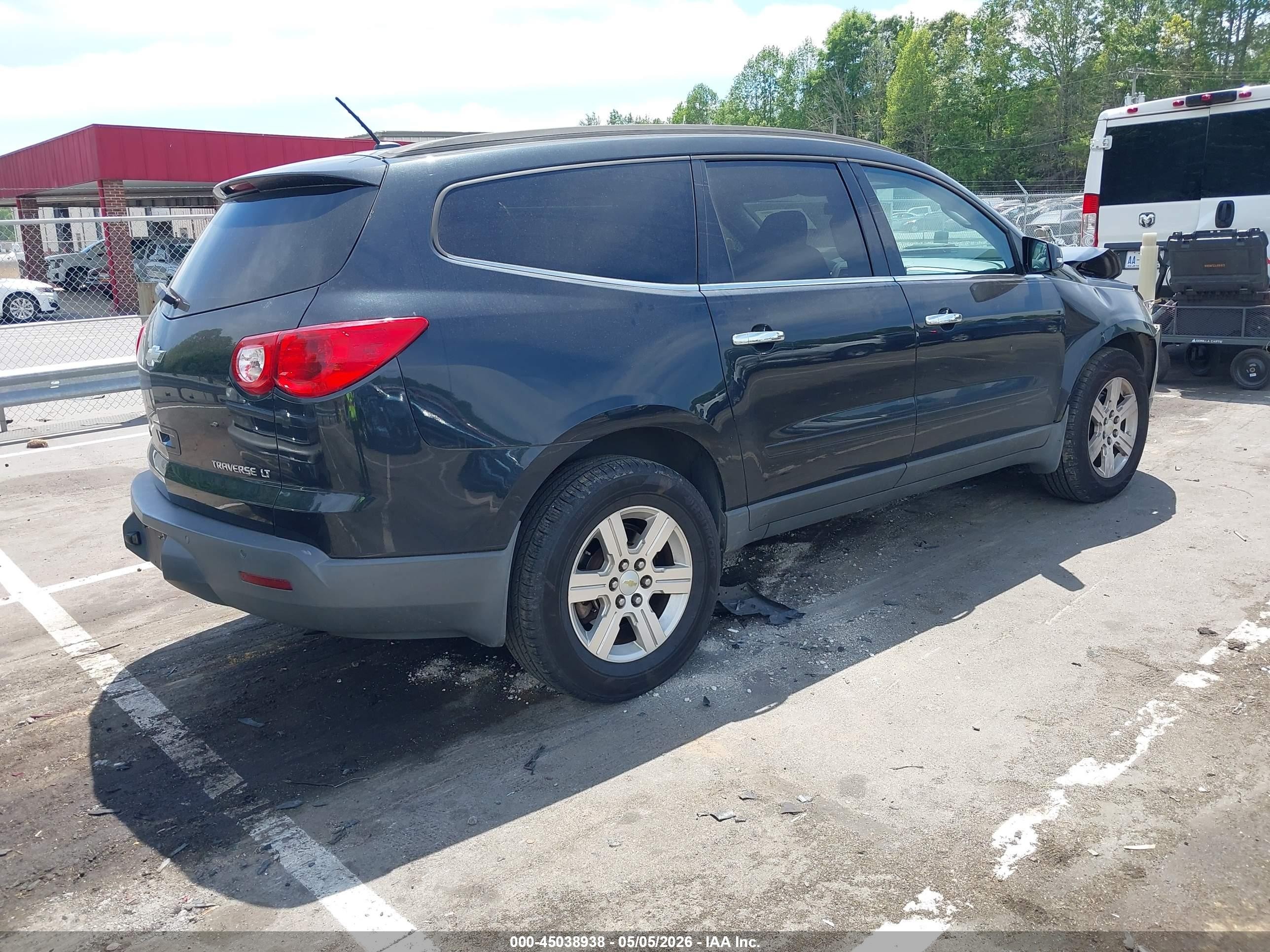 2012 Chevrolet Traverse 1lt Серый vin: 1GNKRGED2CJ254012