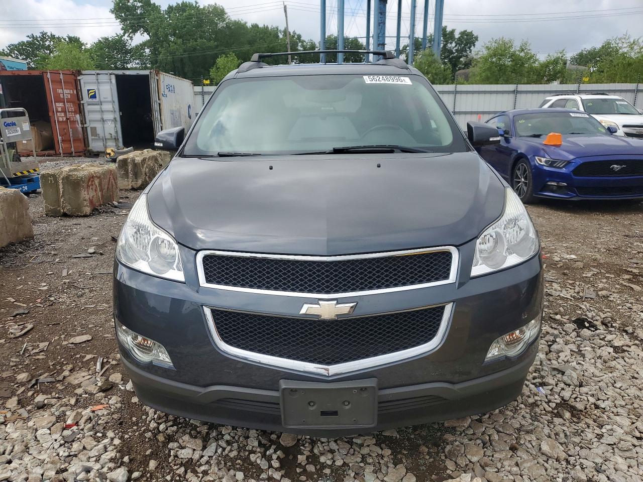 2012 Chevrolet Traverse Gray vin: 1GNKRGED3CJ388768