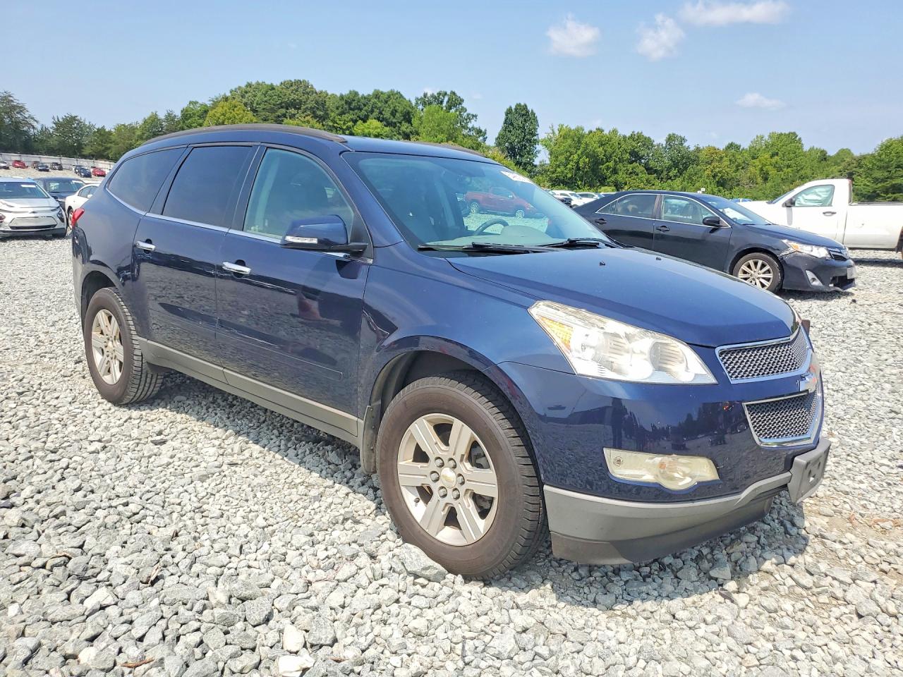 2012 Chevrolet Traverse Lt Blue vin: 1GNKRGED6CJ304247
