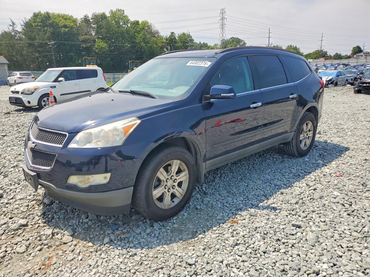 2012 Chevrolet Traverse Lt Blue vin: 1GNKRGED6CJ304247