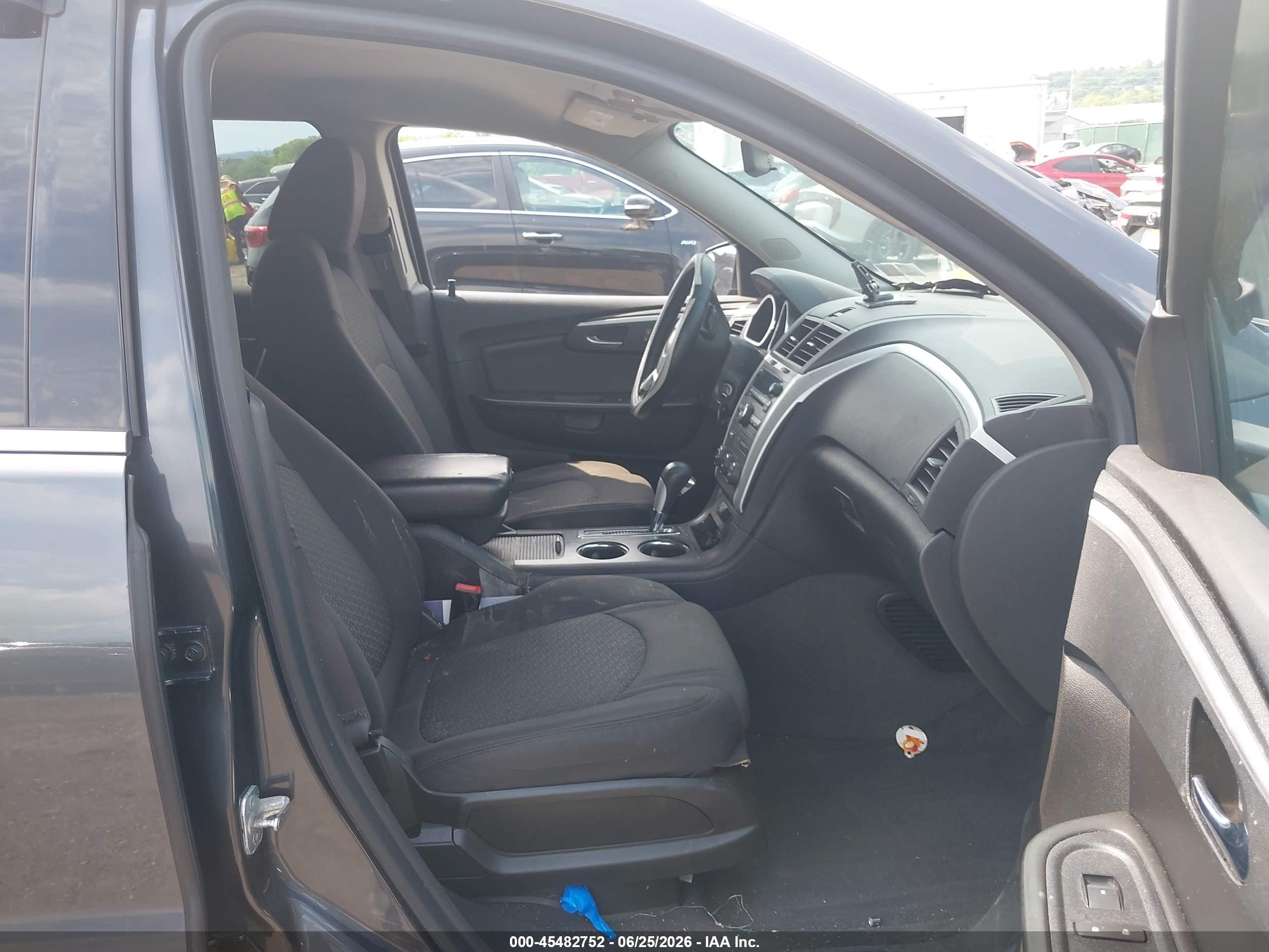 2012 Chevrolet Traverse Lt W/1lt Черный vin: 1GNKRGED6CJ333828