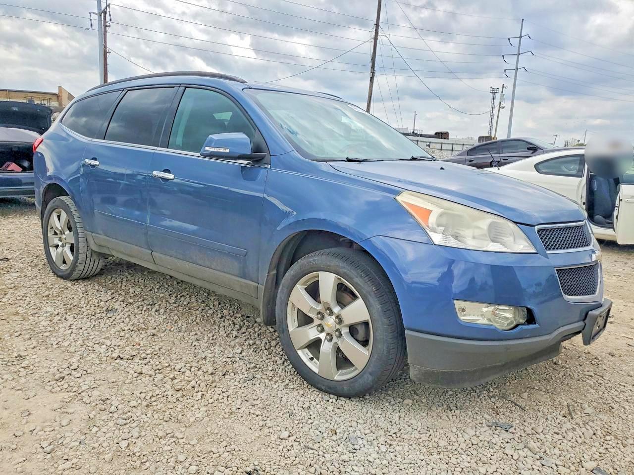 2012 Chevrolet Traverse Lt Blue vin: 1GNKRGED7CJ303219