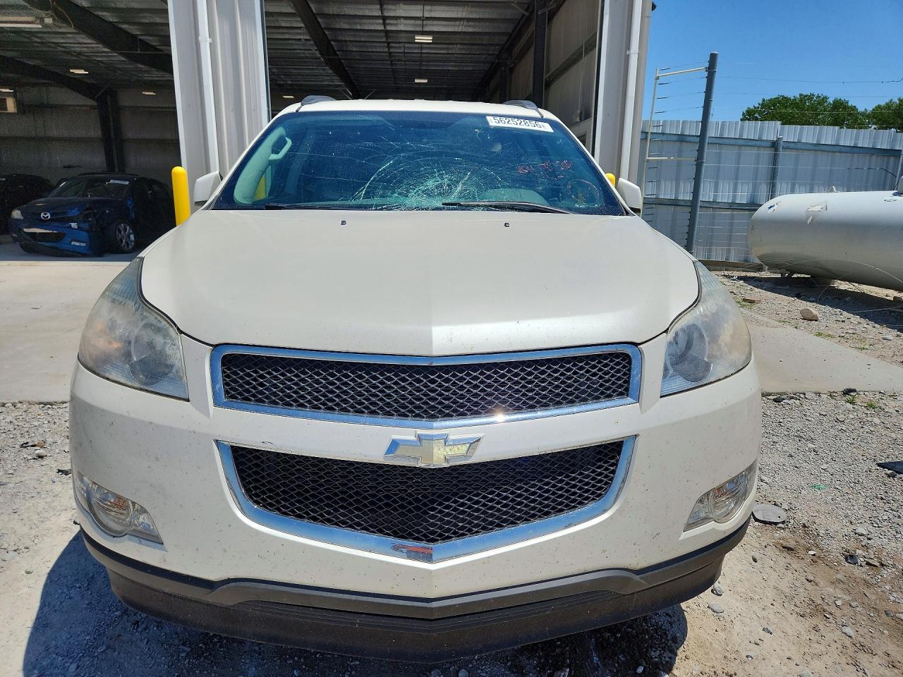 2011 Chevrolet Traverse Lt White vin: 1GNKRGED8BJ279849