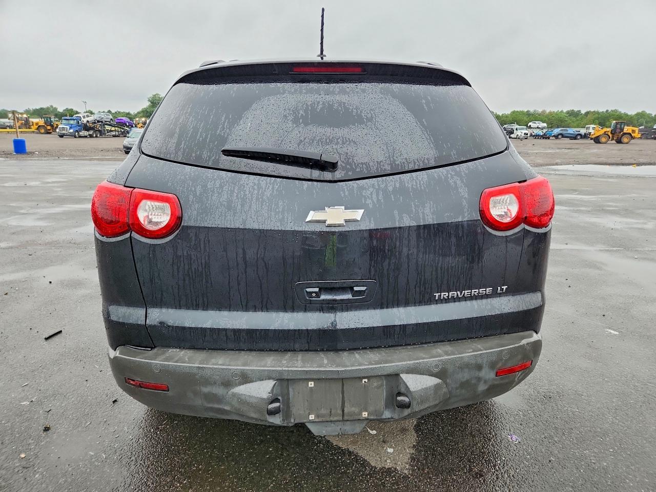 2011 Chevrolet Traverse Lt Black vin: 1GNKRGED8BJ409404