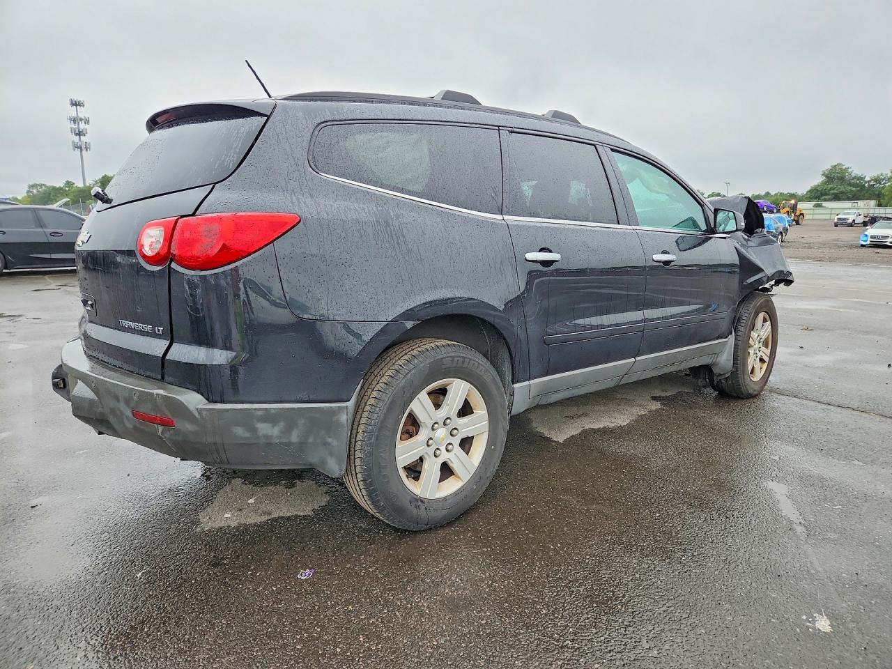 2011 Chevrolet Traverse Lt Black vin: 1GNKRGED8BJ409404