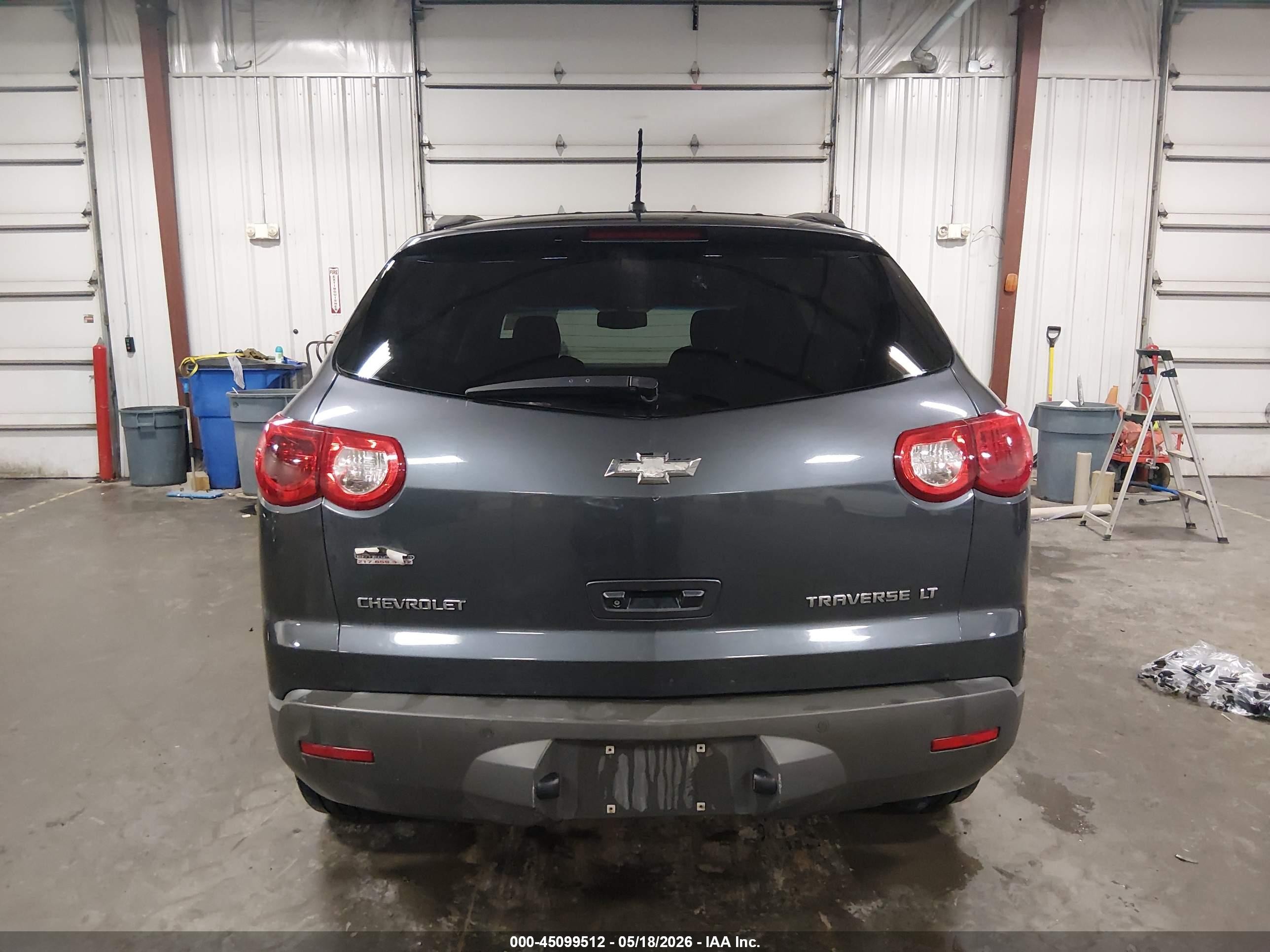 2012 Chevrolet Traverse 1lt Gray vin: 1GNKRGED8CJ423255