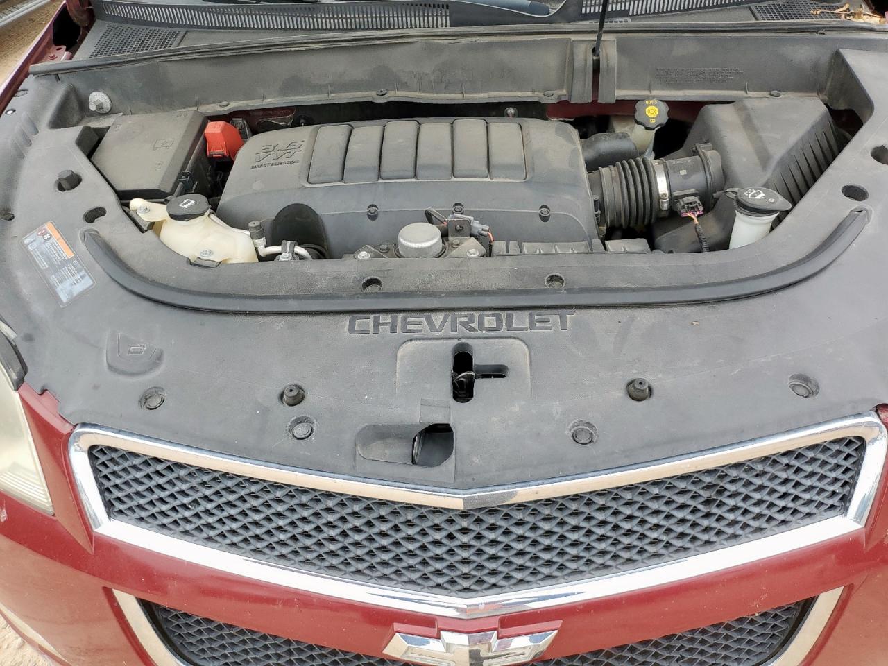2011 Chevrolet Traverse Lt Бордовый vin: 1GNKRGED9BJ281397