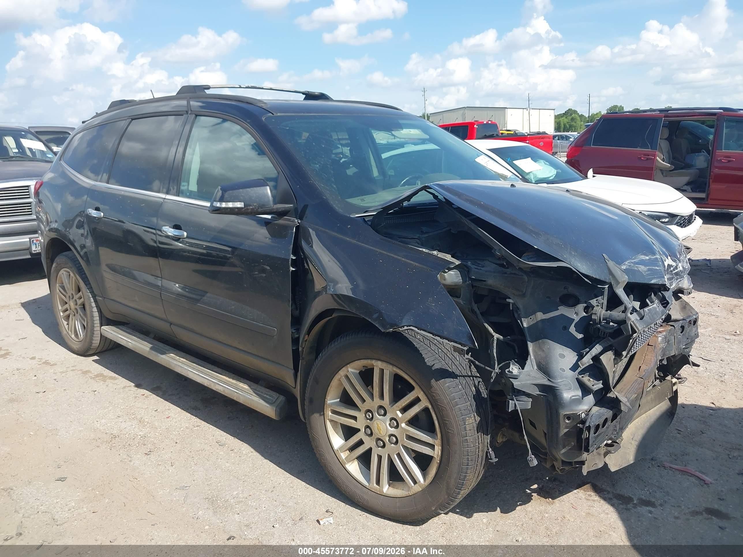 2011 Chevrolet Traverse Lt W/1lt Gray vin: 1GNKRGED9BJ386490
