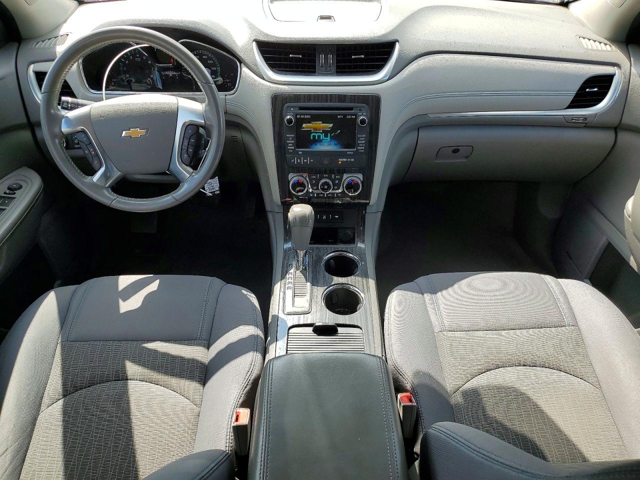 2013 Chevrolet Traverse Lt Серый vin: 1GNKRGKD0DJ101327