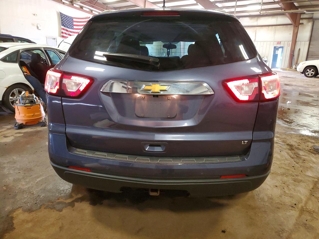 2013 Chevrolet Traverse Lt Синий vin: 1GNKRGKD0DJ131167
