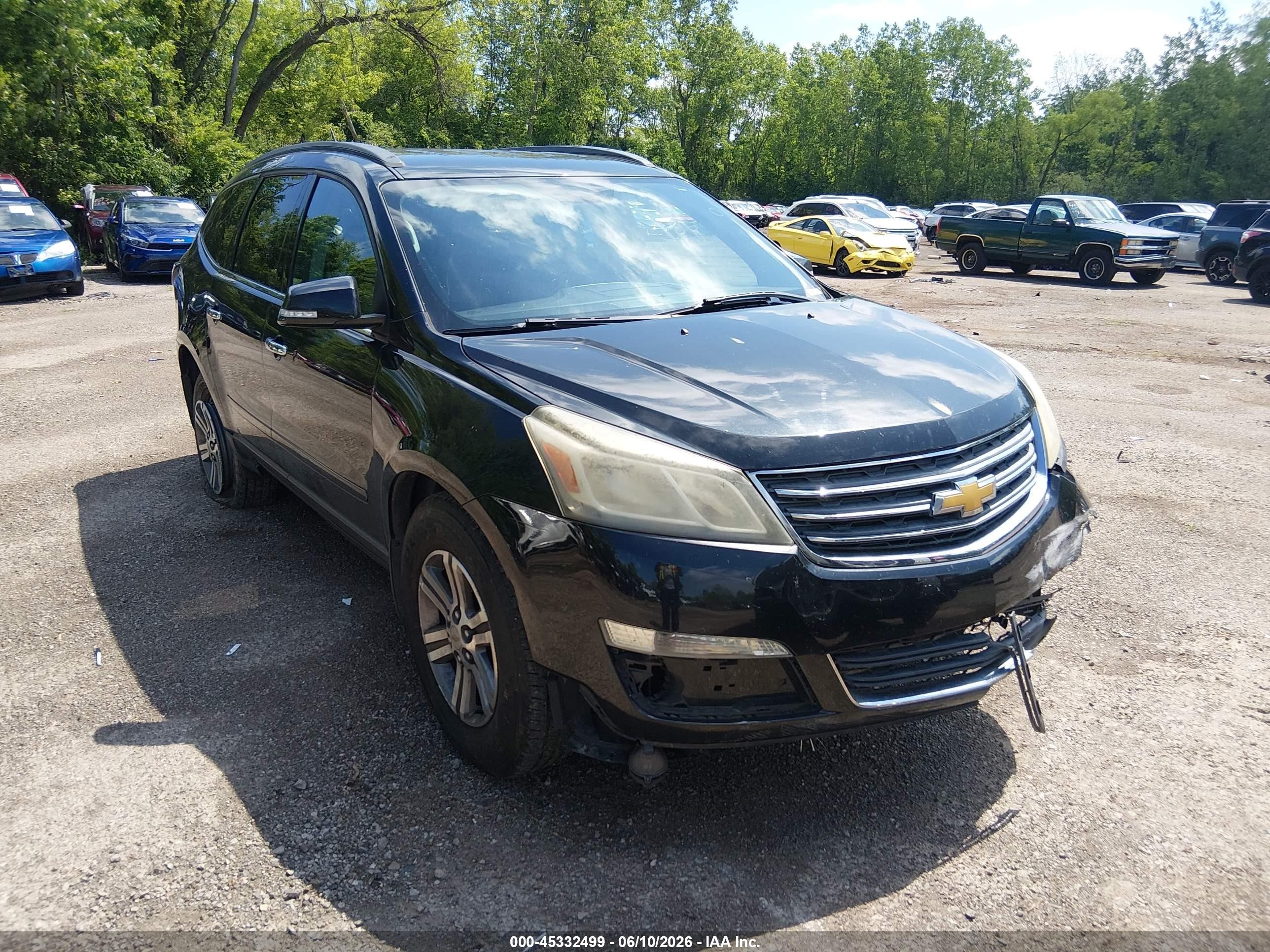 2015 Chevrolet Traverse Lt Blue vin: 1GNKRGKD0FJ165208