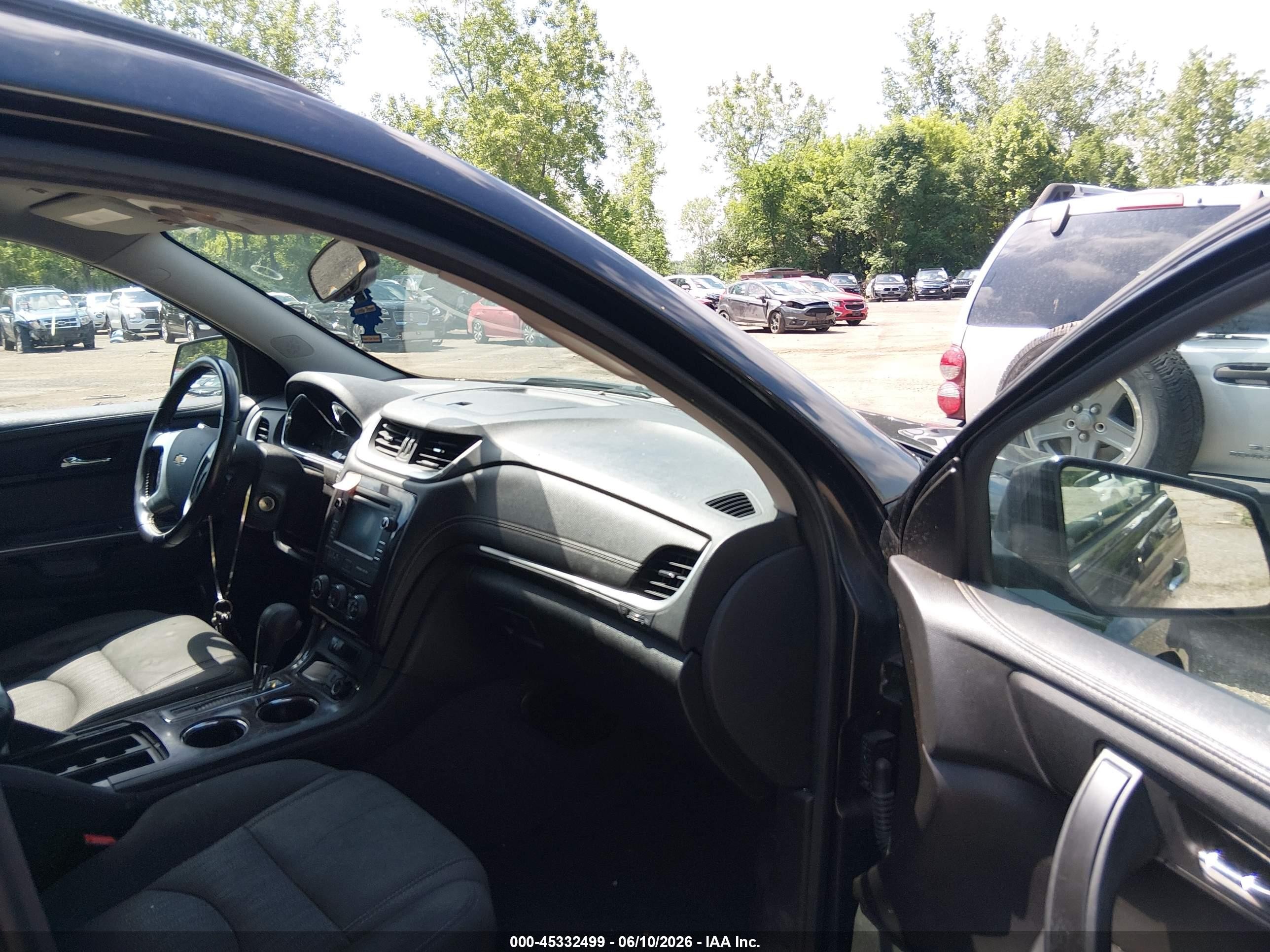 2015 Chevrolet Traverse Lt Blue vin: 1GNKRGKD0FJ165208