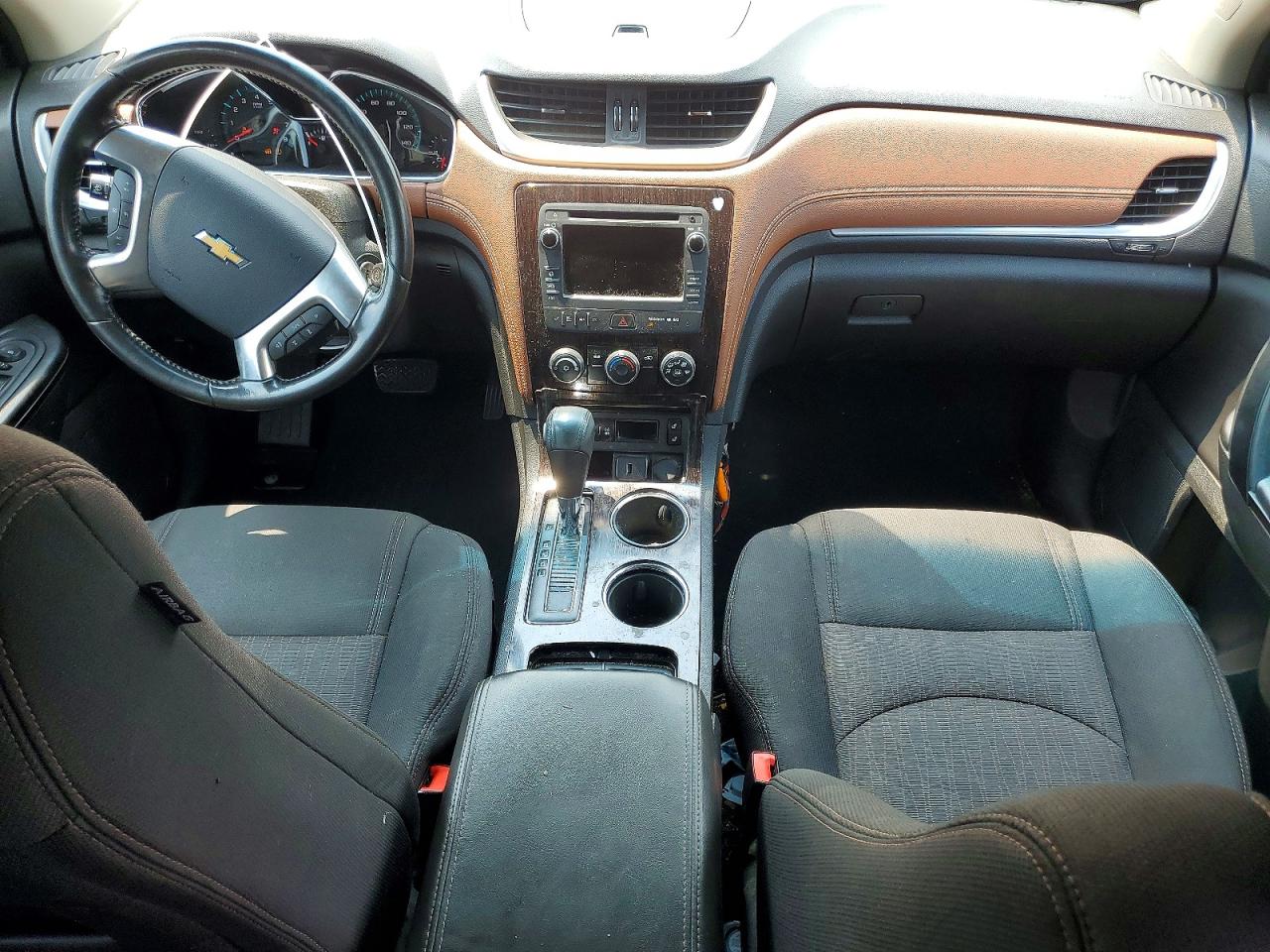 2015 Chevrolet Traverse Lt Maroon vin: 1GNKRGKD0FJ194935