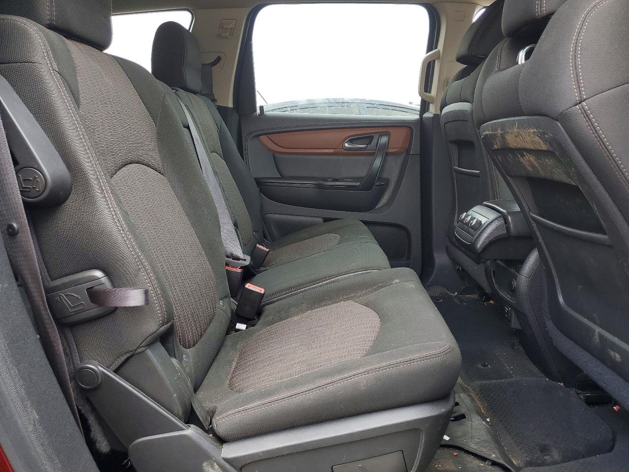 2015 Chevrolet Traverse Lt Maroon vin: 1GNKRGKD0FJ194935