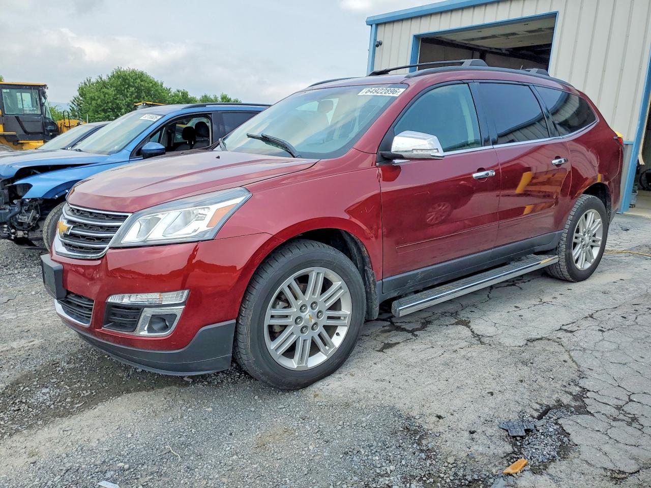 2015 Chevrolet Traverse Lt Maroon vin: 1GNKRGKD0FJ194935