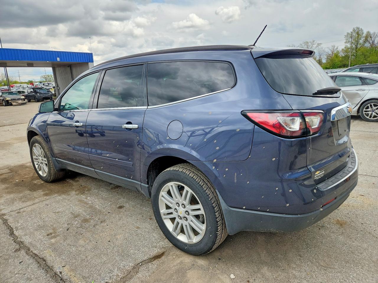 2013 Chevrolet Traverse Lt Blue vin: 1GNKRGKD1DJ263239